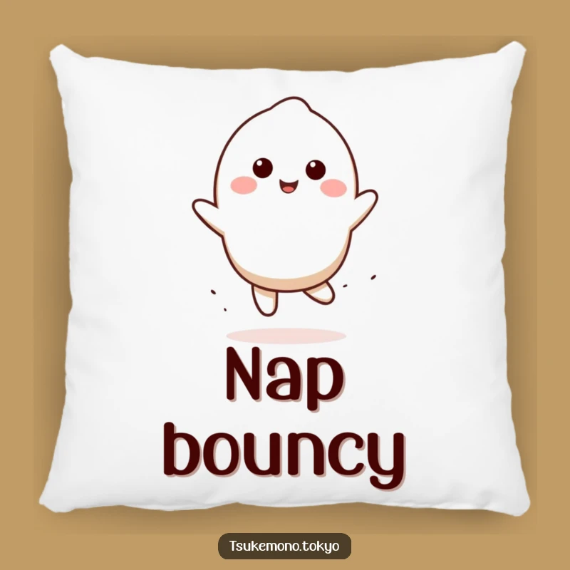 Funny Mochi Bounce Pillow - Soft Character Cushion, Adorable and Hilarious Funny Gift!