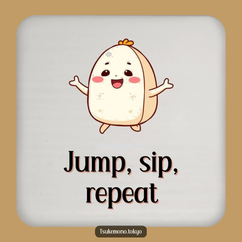 Funny Onigiri Jump Coaster - Protect Surfaces with Happy Energy