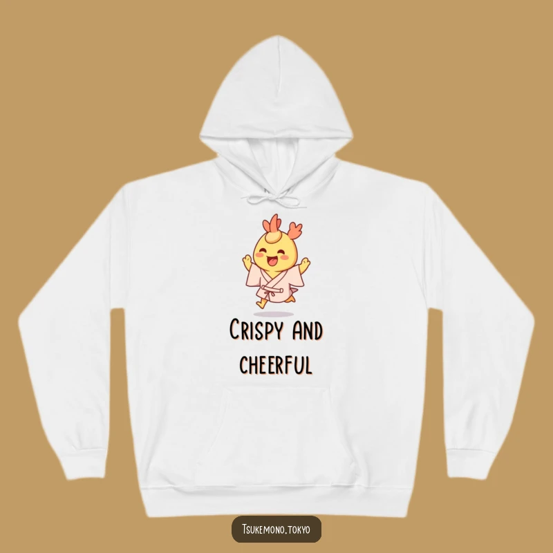 Funny Tempura Shrimp Yukata Hoodie: Cozy & Excited Casual Wear Gift