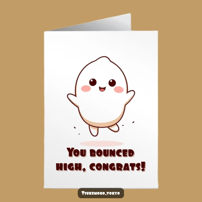 Free Printable Mochi Congratulations Card: Celebrate with a Joyful Bounce