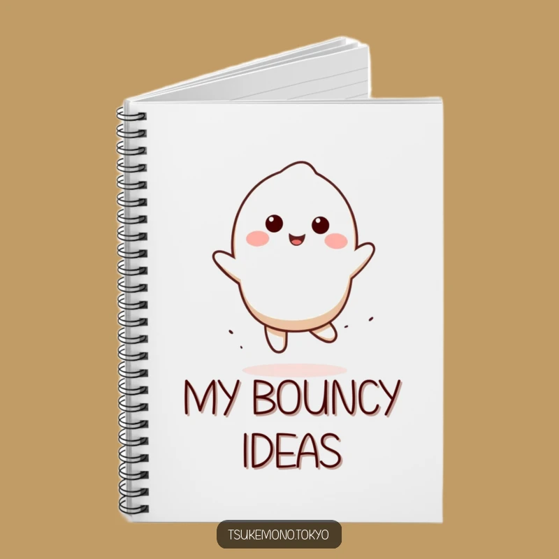 Funny Mochi Bounce Notebook - Jot Down Joyful Thoughts, Hilarious Stationery and Perfect Funny Gift!
