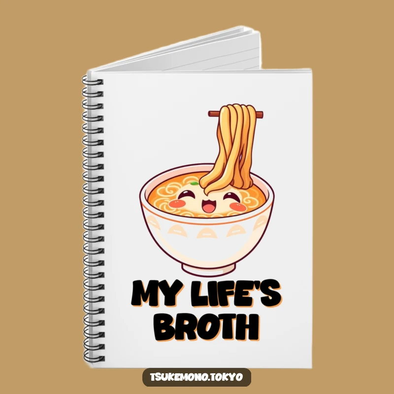 Funny Ramen Notebook - Jot Down Ideas with Joy, Hilarious Stationery and Perfect Funny Gift!